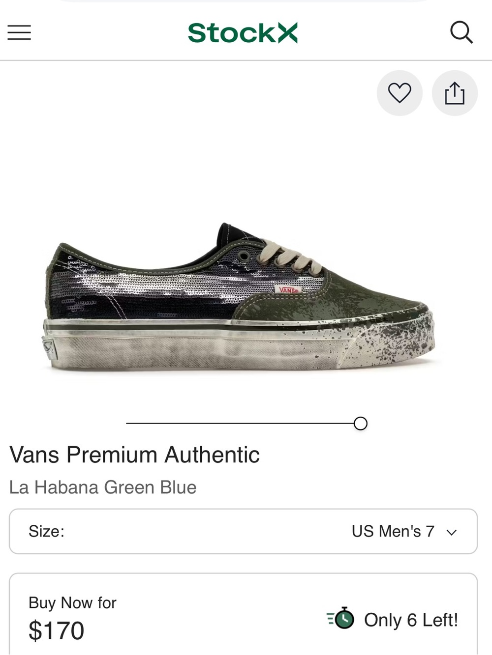 VANS La Habana Sneakers sequins - Picture 2 of 8
